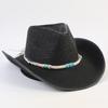 Bestselling Western Cowboy Hats for Men and Women, Fashionable Sunshade Straw Hats, Outdoor Western Cowboy Hats