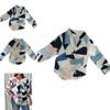 Mens Summer Hawaiian Cotton Shirt With Printed Pattern For Casual Beachwear