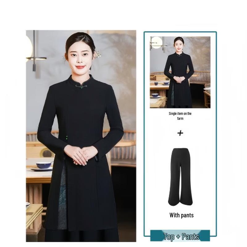 Andytai Chinese Style Hotel Waitress Uniform Set