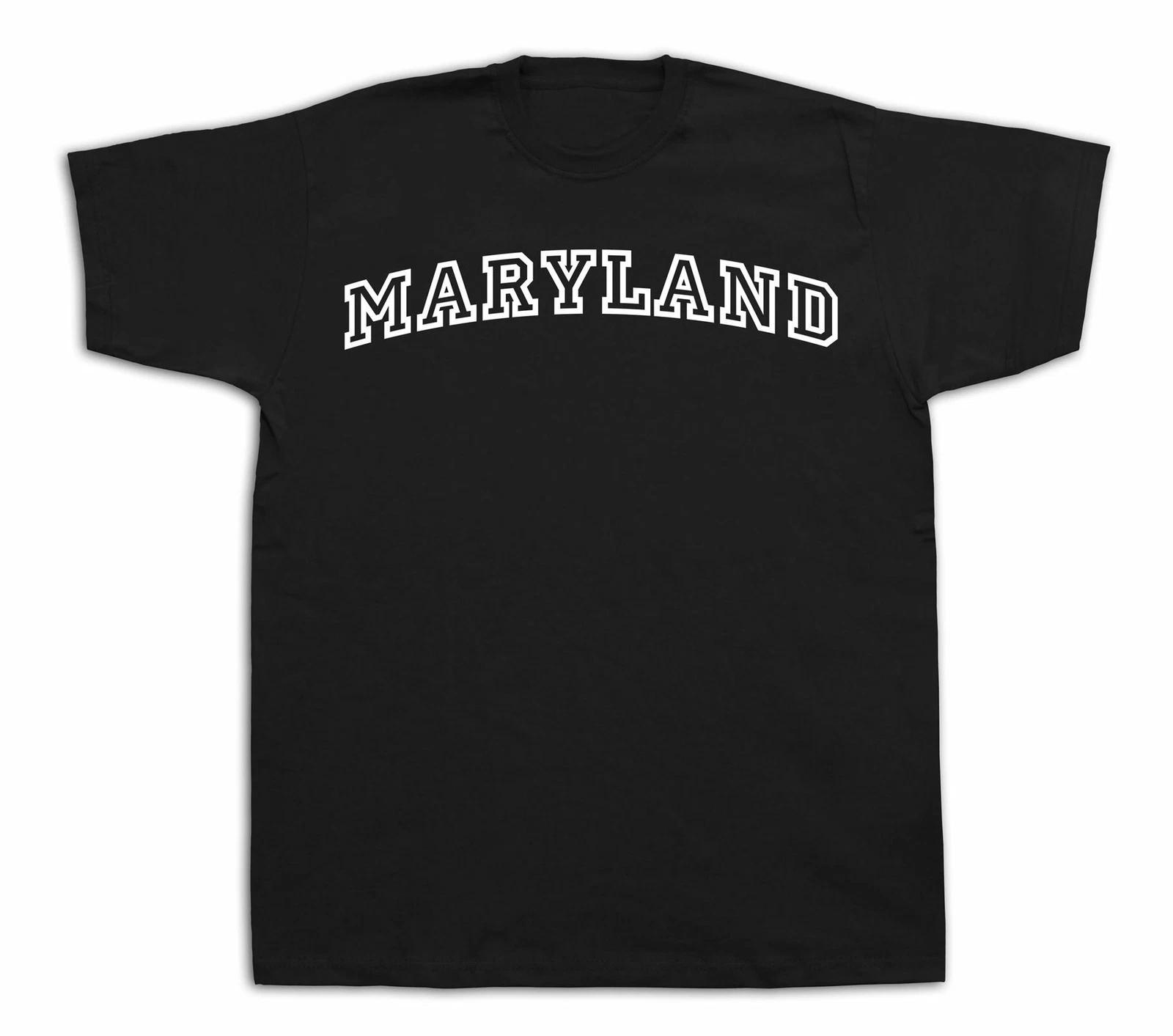 Maryland MY MD Free State TSHIRT casual special Proud Apparel Knows sport gift S
