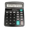 12-digit Large Lcd Display Calculator Standard Function Calculator With Solar & Battery Dual Power For Home Basic Desktop Office