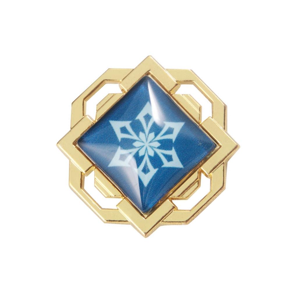 Game Genshin Impact Metal Brooch Pins Primogem Xiao Mask Vision 7 Element God's Eye Weapons Luminous Badge Cosplay Prop Jewelry