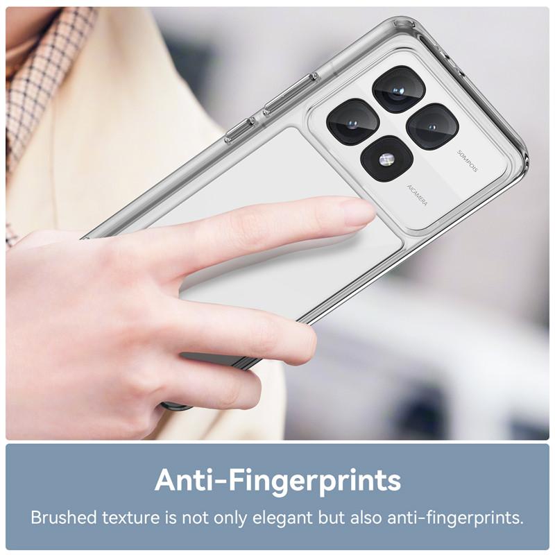 For Xiaomi Redmi K70 Ultra Case Xiaomi Redmi K70 Ultra Cover Clear PC Shockproof Silicon Phone Back Cover Xiaomi Redmi K70 Ultra