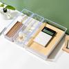 New Combined Storage Box Desktop Drawer Storage Home Organizer Box Cosmetics Lipstick Socks Bar Transparent Storage Basket