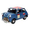 Iron Car Model Simulation Retro Car Model Bar Coffee Shop Decoration Gift (Blue)
