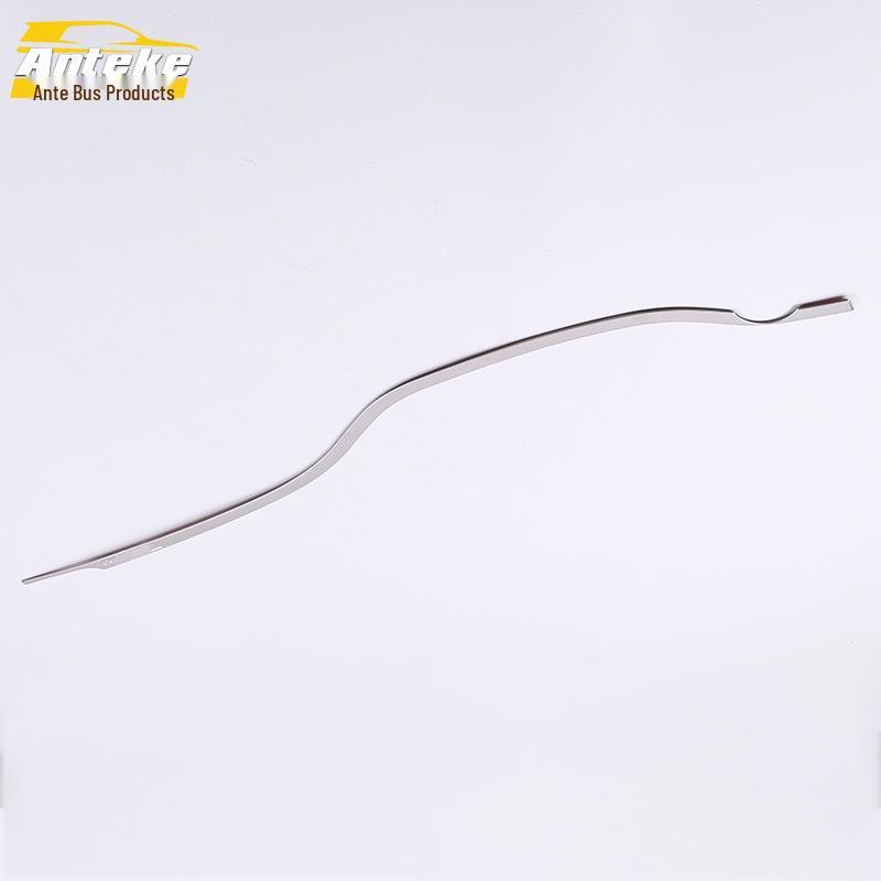 Tucson Stainless Steel Center Console Trim Decoration Sticker for 2015 Model