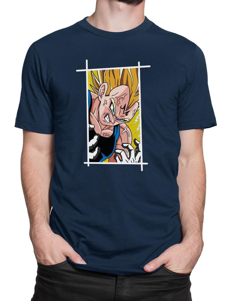 Vegeta Dragon Ball Men Women Summer T-Shirt Harajuku Vintage Short Sleeve Loose Oversized Casual Fitness Comfortable Y2k Top