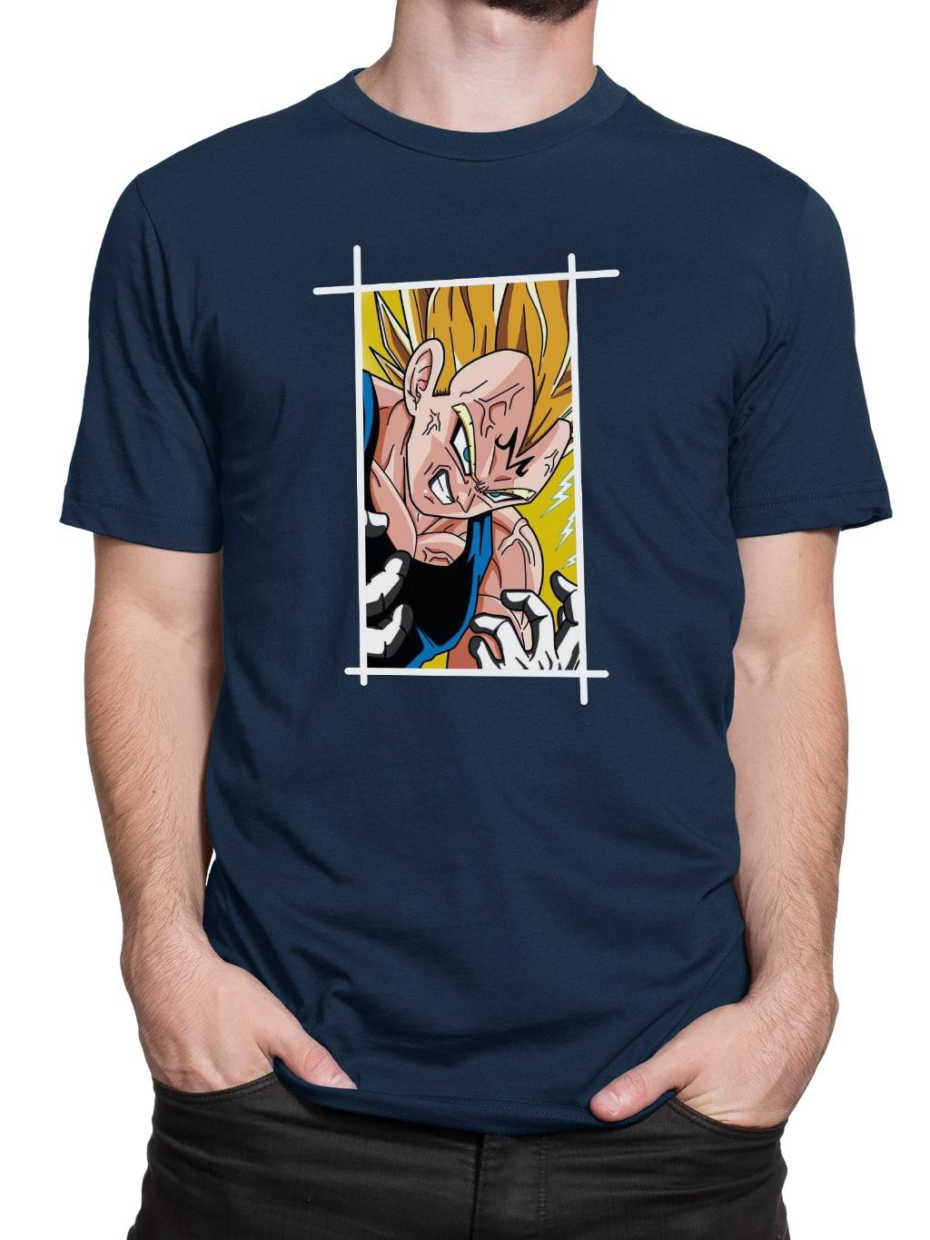 

Vegeta Dragon Ball Men Women Summer T-Shirt Harajuku Vintage Short Sleeve Loose Oversized Casual Fitness Comfortable Y2k Top S