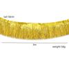 Gold Rose Luxurious Gold Silver And Purple Rain Streamer Banners For Event Decorations