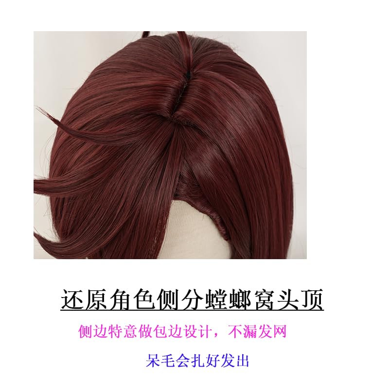 SUNXXCOS Dandadan Cosplay Wig, Heat-Resistant, Costume Accessory (Ayase Momo)