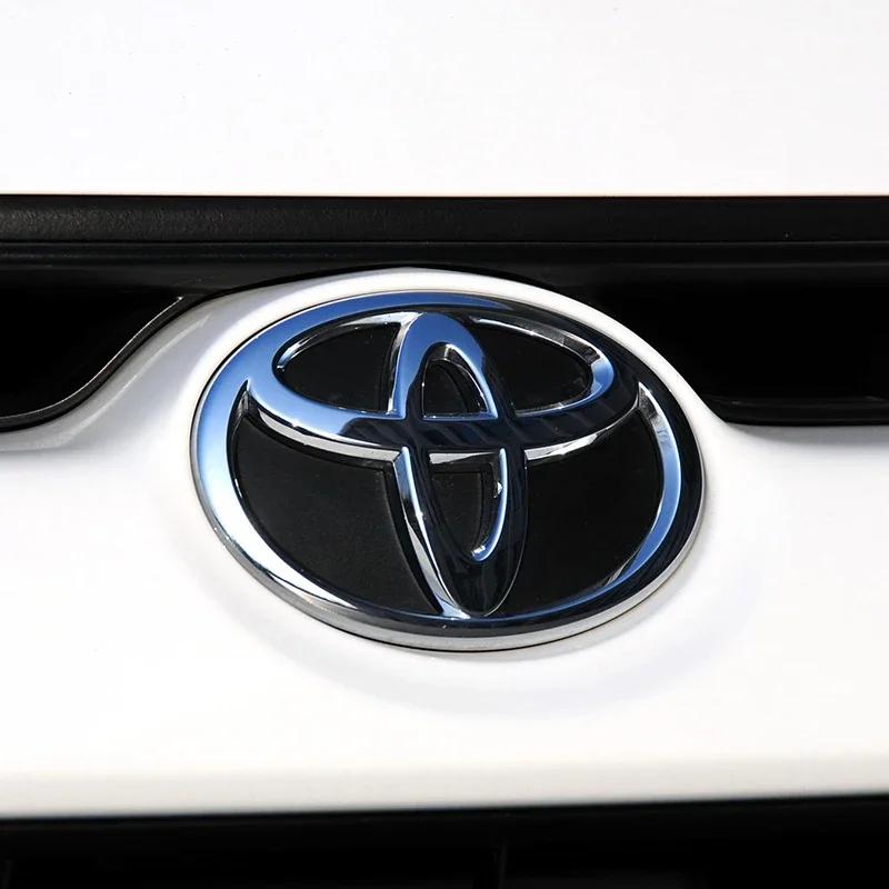 Toyota Logo Merke Foran og Bak Logo Klistremerker For Toyota RAV4 Camry Corolla Ralink Yaris Ruizhi Highlander Bagasjerom Logo Klistremerker