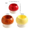 Ceramic Parrot Food Bowl Large Capacity Feeding Station Bird Water Bowl  Balcony Use