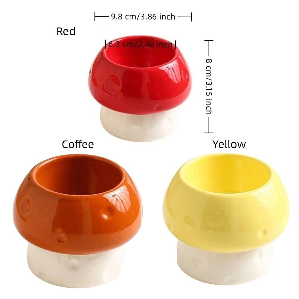 Ceramic Parrot Food Bowl Large Capacity Feeding Station Bird Water Bowl  Balcony Use