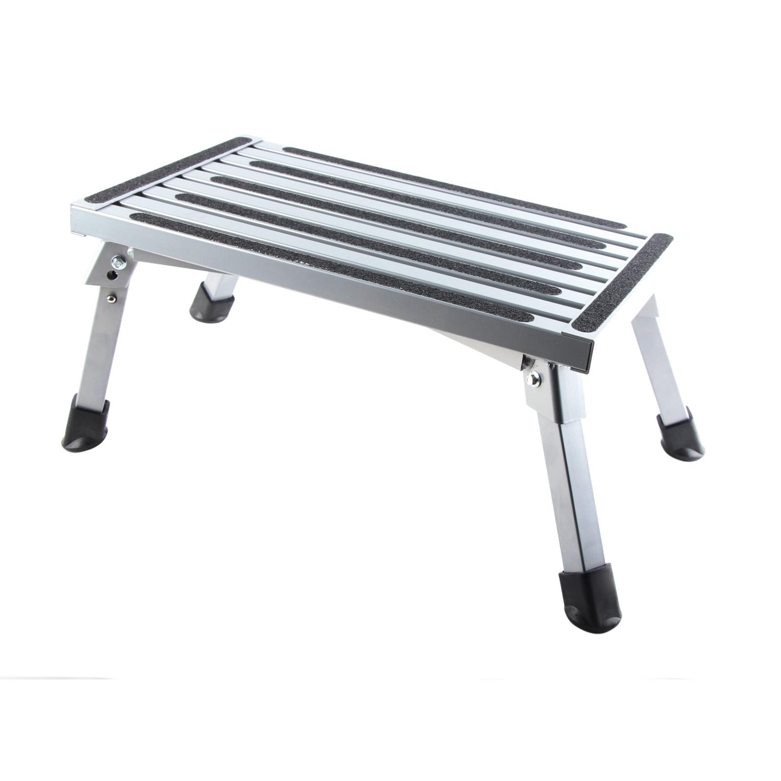 

Стремянка для автофургона, многофункциональная, резиновые ножки, серебристо-серый, устойчивый, складной, из алюминиевого сплава, для автофургона