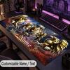 Custom Text Big Mousepad, Extended Desk Pad For Laptop Work GameWorld of Warcraft