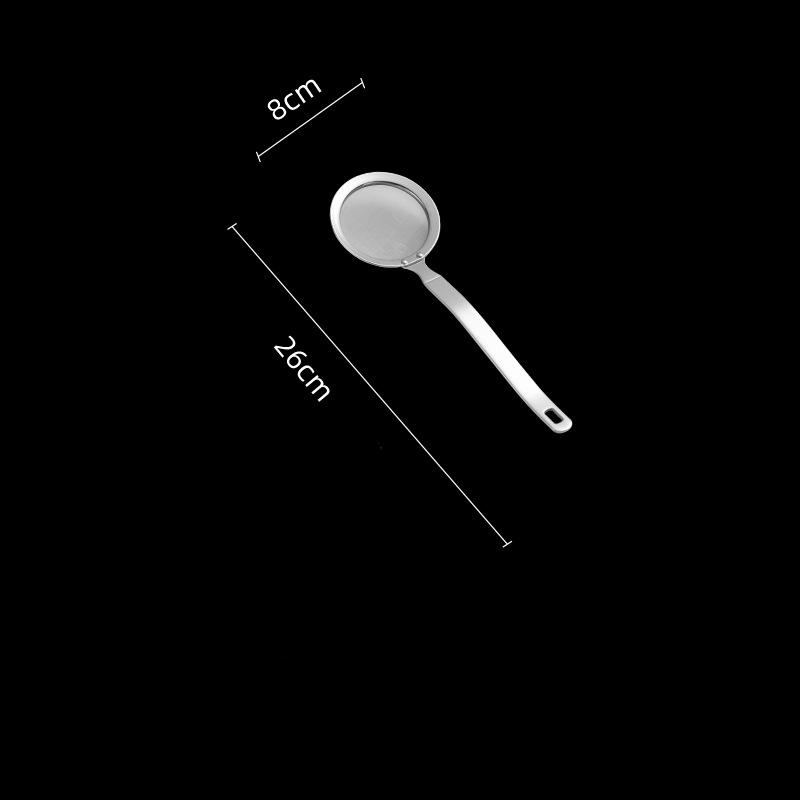 Nerezová filtrační lžíce HANYANG 304 Pěnová lžička na horký hrnec Lžíce pro domácnost Zahuštěné smažení na pěnovou lžičku