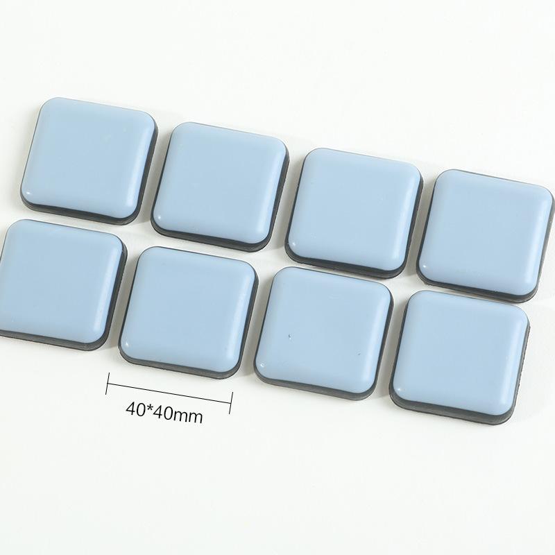 8pcs/Set Furniture Slider Pad Table Bases Protector Chair Leg Feet Coaster Carpet Ground Magic Moving Anti-Abrasion Floor Mat