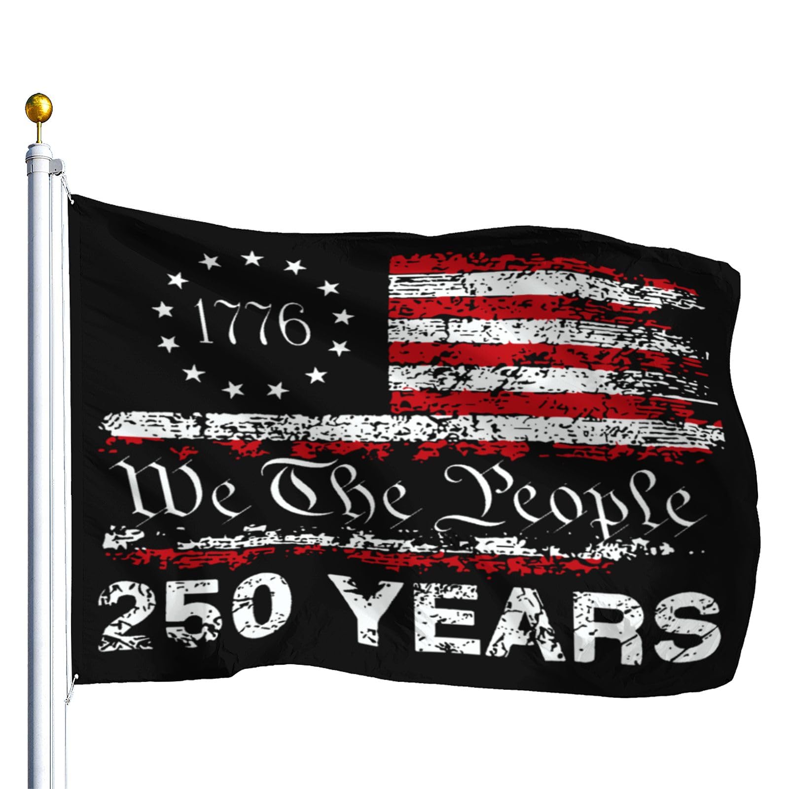

Decorative Garden Flag For The 250th Anniversary Of The United States One Size