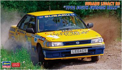 Hasegawa Subaru Legacy RS 1992 Südschwedische Rallye Plastikmodell 20602 1/24