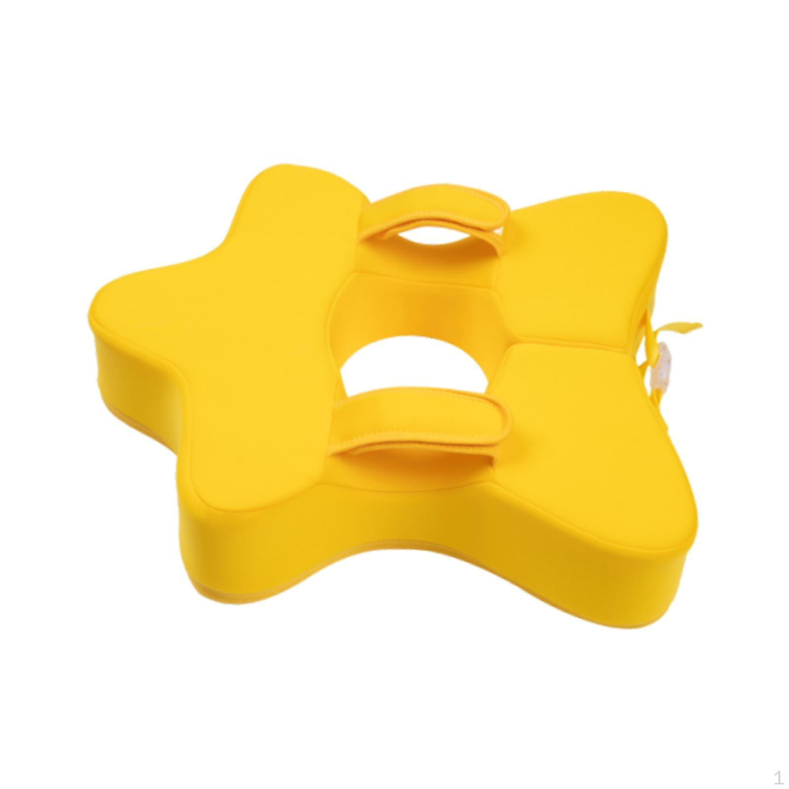 

Non Inflatable Float for Ages 636 Months Child Adjustable Infant Pool Yellow бежевий