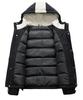 Men's 2025 Warm Hooded Down Jacket - Loose Fit Winter Top