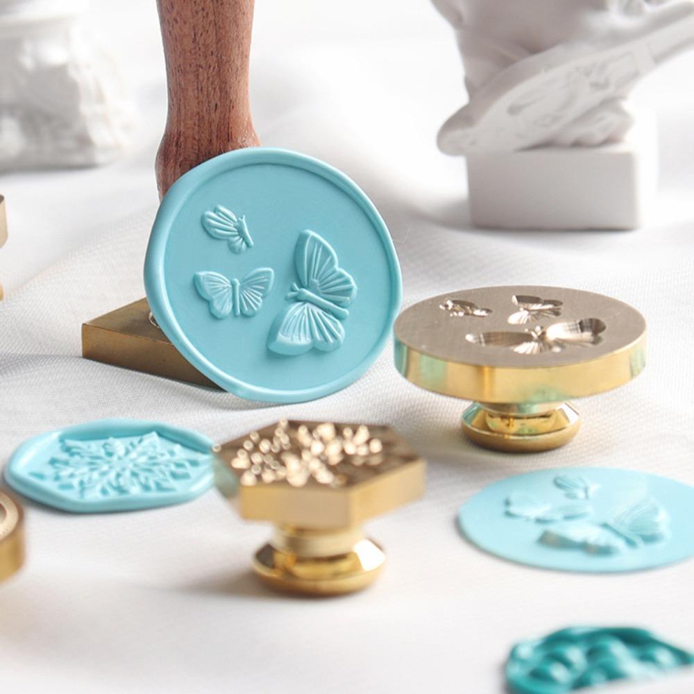 3D Wax Seal Stamp head sello wax lacquer for seals Sealing wax beads stamps surgut in granules set kit lacre card making