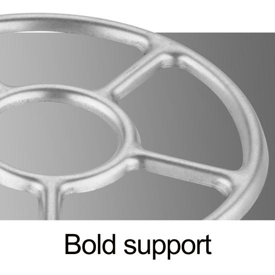 Universal Uniform Heat Conduction Pot Holding Simple Installation Stove Auxiliary Pot Holder for Restaurant Pot Holder