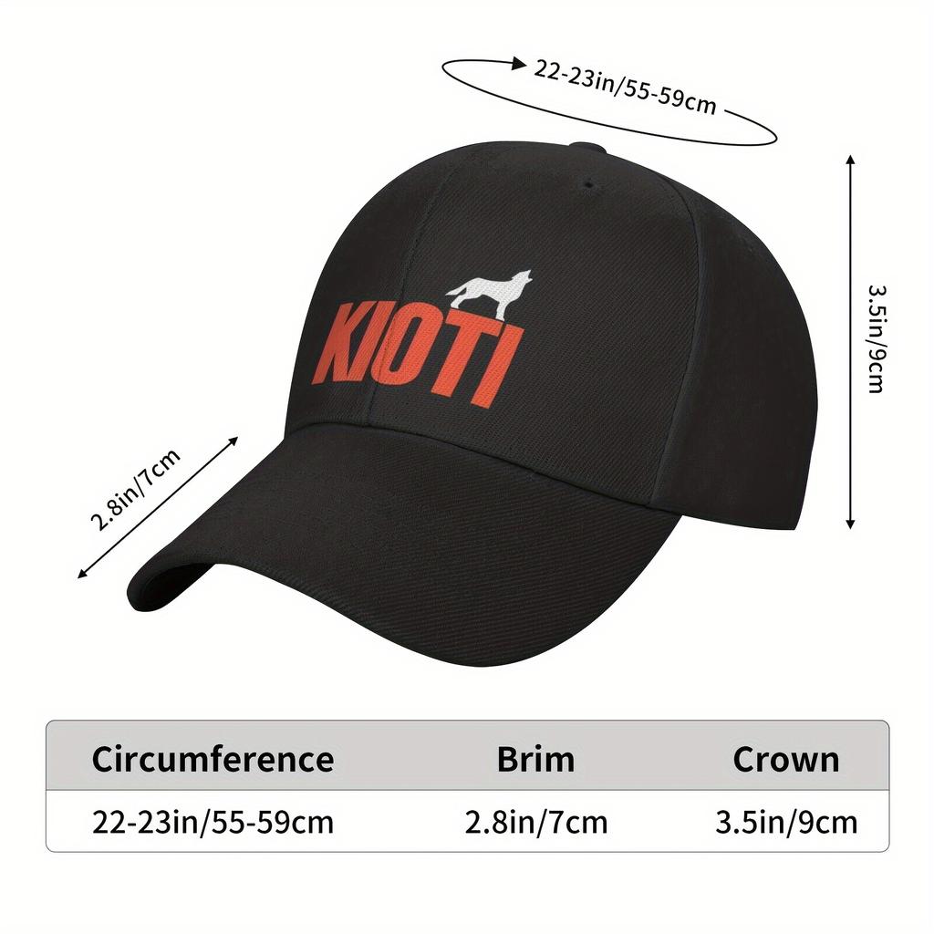 Cappellino da Baseball Unisex Casual pc Kioti Tractor Logo Poliestere Design Cartoon Leggero Snapback Regolabile per Esterno S