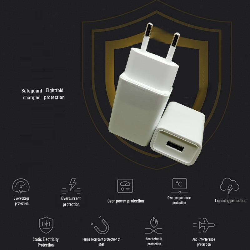 CE Certified Fast USB Charger for Multiple Devices - 5V2A Power Adapter