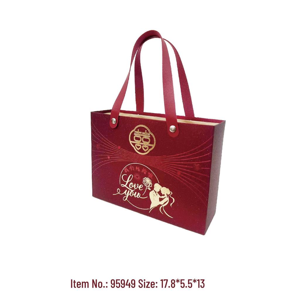 Chinese Wedding Candy Box & Bag Souvenir – Large Packaging for Wedding Gifts