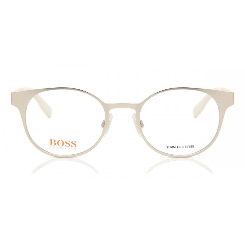 

Boss Orange Bo 0284 Cgs Unisex Eyeglasses Silver/49