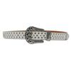 Women's European & American Rhinestone Skull Snake Skin Leather Belt - Extended Denim Style