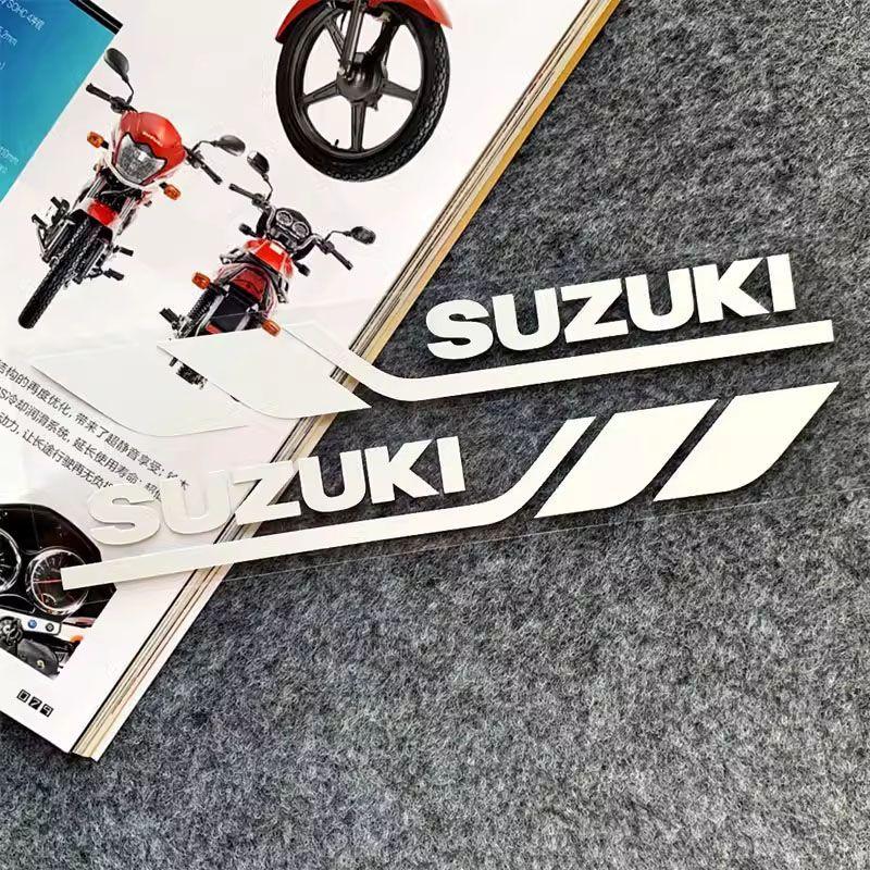 Мотоциклетная наклейка AAGK1 для модификации Suzuki Светоотражающие наклейки Наклейки на амортизатор для кроссового мотоцикла, скутера Водонепроницаемые наклейки