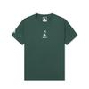 Kappa Kapsule Series Creative Illustration Loose Comfortable Soft Versatile Short Sleeve T-Shirt Unisex Tops Moss-Green K0EW2TD40-3637
