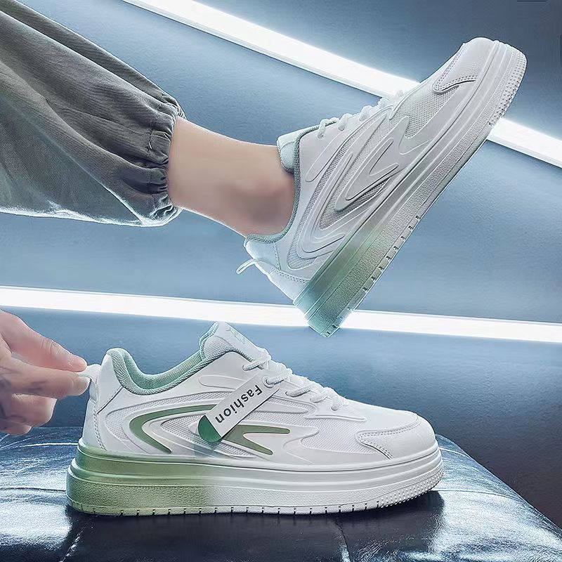 

Мужская обувь, летние новые дышащие кроссовки, мужская повседневная мода, универсальная обувь с тонкими сетчатыми панелями 44