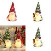 Rudolph Christmas Light Up Sled Plush Toy With Long Beard For Holiday Decor