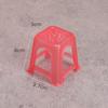 Miniature Dollhouse Stool Chair Toy - Playhouse Accessory
