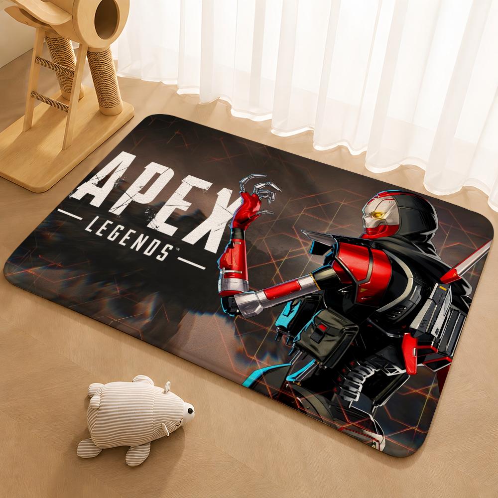game A-Apex L-Legends cool Floor Mat Floor Mat Soft Flannel Non-Slip Door Rug for Living Room
