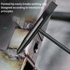 Welding Chipping Hammer - Rust Removal & Slag Cleaning Tool with Spring Handle and Hook for Glass Breaking & Ice Chipping