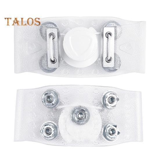 

1 пара шипов для льда, кошки с 5 стальными шипами, регулируемая ручка, зимняя обувь для ходьбы по льду и снегу, противоскользящие захваты, шипы для ботинок чистый