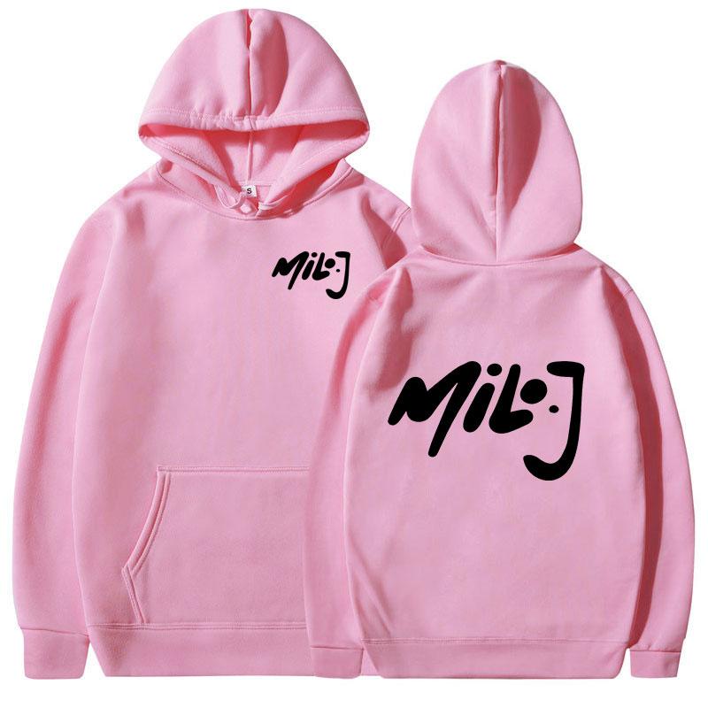 Rapper Milo J Logo Merch Hoodies Men Women Clothing Vintage Hip Hop Hooded Sweatshirt Casual Harajuku Oversized Pullovers Hoody