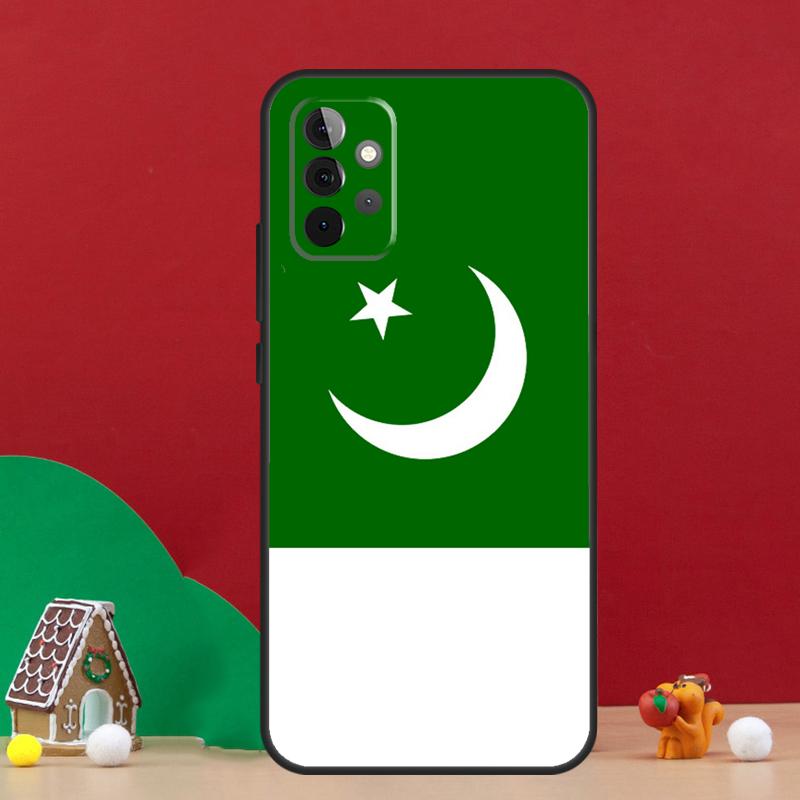 Pakistan Flag Banner Case For Samsung Galaxy A17 A06 A16 A56 A36 A54 A34 A14 A52 A32 A13 A23 A33 A53 A15 A35 A55