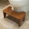 Sgabello per WC Standard per Adulti e Bambini Ausilio per Bagno in Materiale Legnoso
