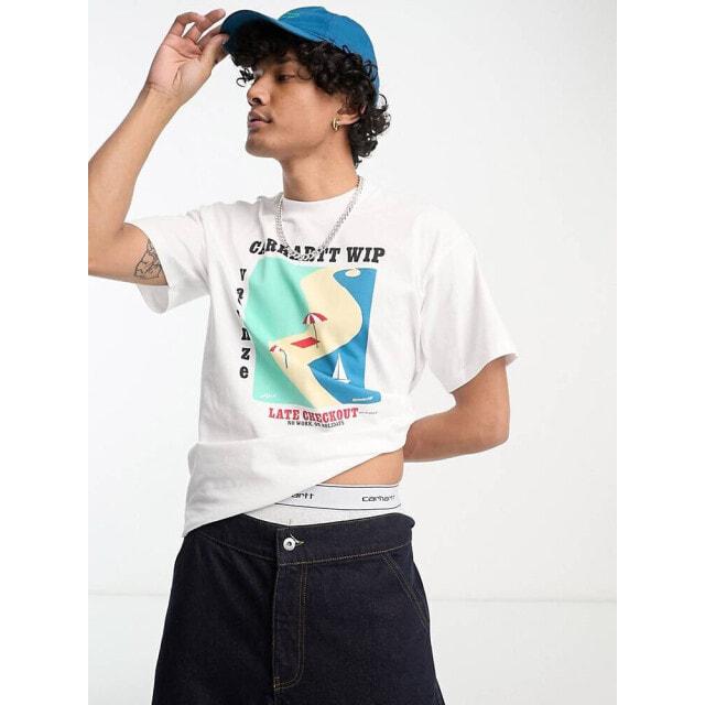 

Белая футболка Carhartt WIP Vacanze