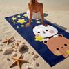Bobo Dudu In Love  Beach Towel, Super Soft Microfiber, Gift for Her/Him, Birthday, for Pool, Beach, Travel, Home Decor Fan gifts