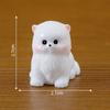 Micro Landscape Cute Little White Dog Doll Blind Box Garden Decoration AccessoriesCar Desktop Mini Ornaments