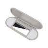 1Pc Car Roof Sunvisor Sun Visor Makeup Mirror Glass Cover Light Lamp Cap Lid For BMW Mini F54 F55 F56 F60 2015-2020 Black/Grey
