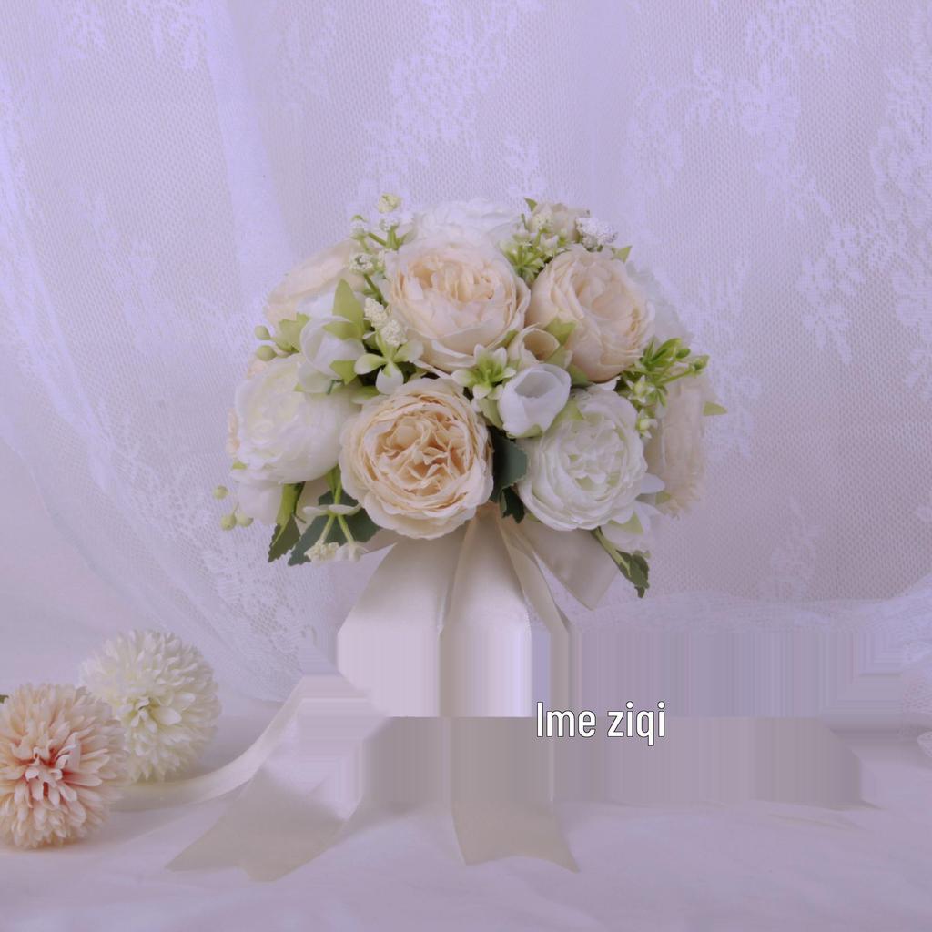 Koreanischer Waldstil Braut-Handstrauß für Hochzeit oder Foto-Requisiten