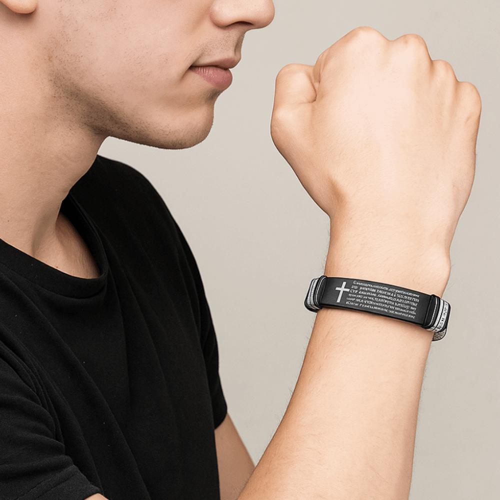 Adjustment Family Friendship Bracelet Net Band Stainless Steel Bracelet Couple Bracelet  Unisex