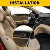 Pair Right+Left Interior Chrome Handle For Ide Door Hyundai Sonata 11-15 EOOK
